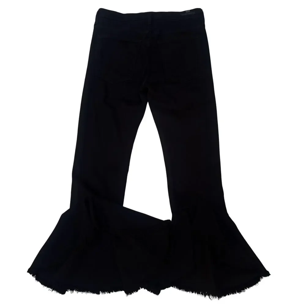 Citizens of Humanity Jeans Sz 30
Black Drew Flounce High Rise Cropped Flare - Picture 4 of 14